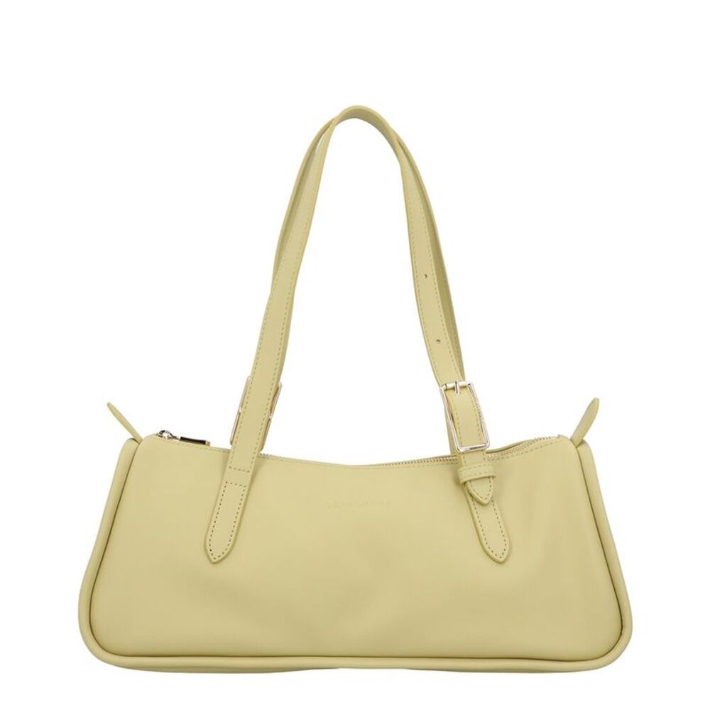 Longchamp Looong Leather Shoulder Bag, Brown